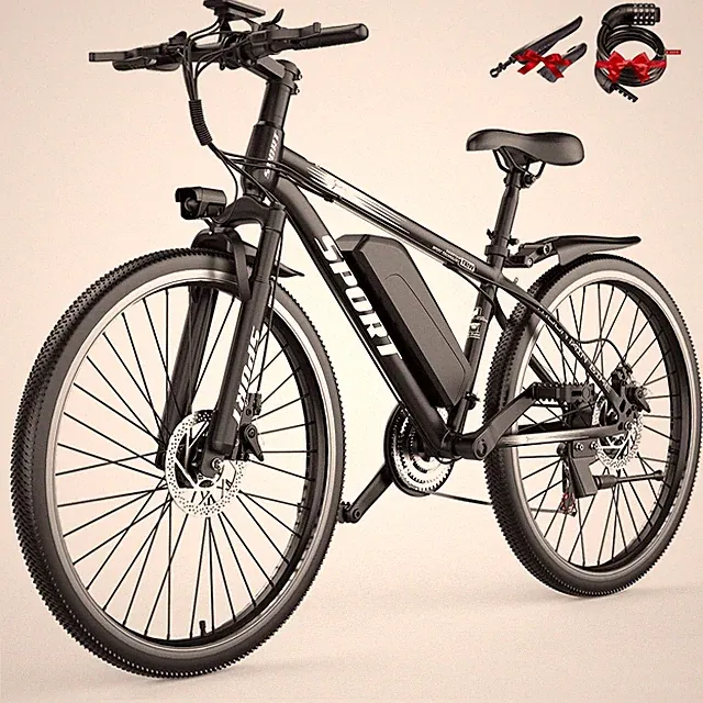 26" Electric bikes for adults 1500W 25 MPH & 65 Miles, 7-Speed Dual Brake e bike