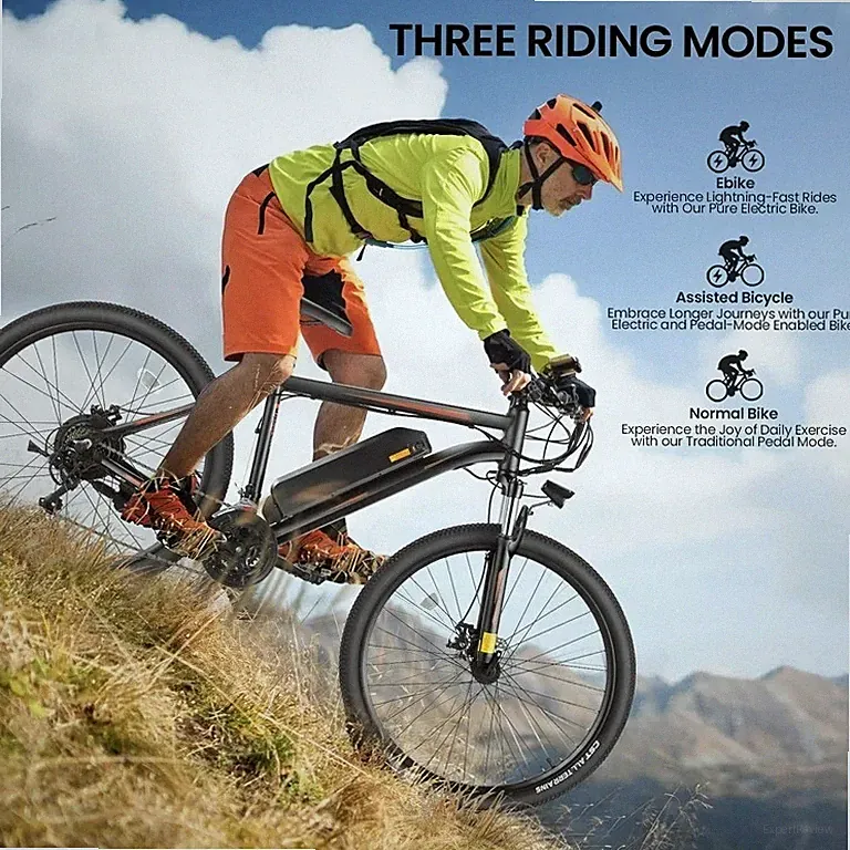 27.5" Electric Bike 21Speed Mountain Bicycle 500W Ebike with 48V/10Ah LI-Battery