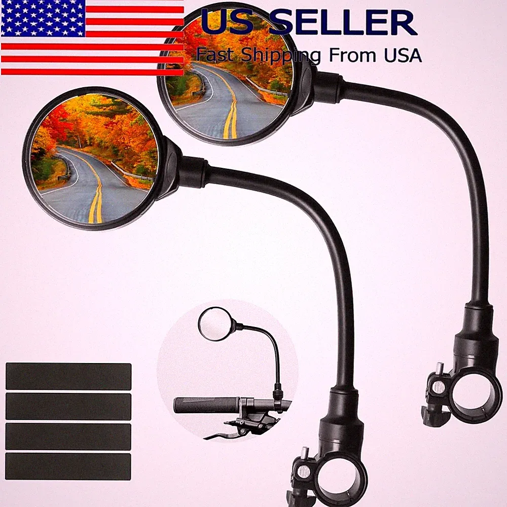 Bicycle Handlebar Mirror For mountain/electric bike, folding bicycle, etc.