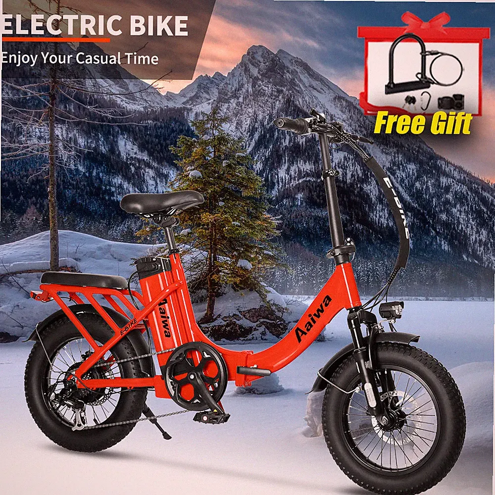 Folding Electric Bike for Adults 750W 28MPH Long Range Commuter Bicycle Ebike